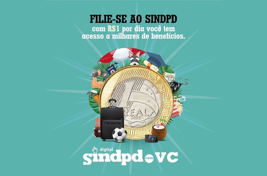 Sindpd com VC: Associe-se ao Sindpd e conhea todos os benefcios