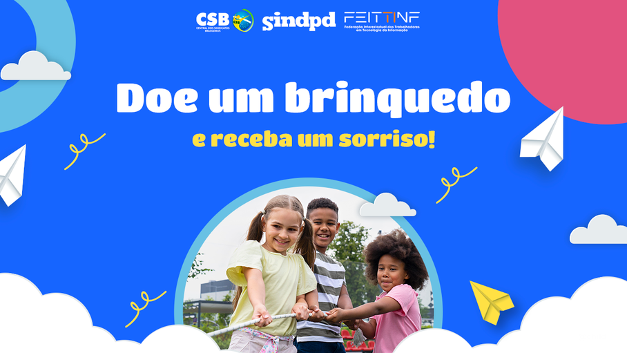 Sindpd Araraquara lança campanha: 'Doe um brinquedo e receba um sorriso!'