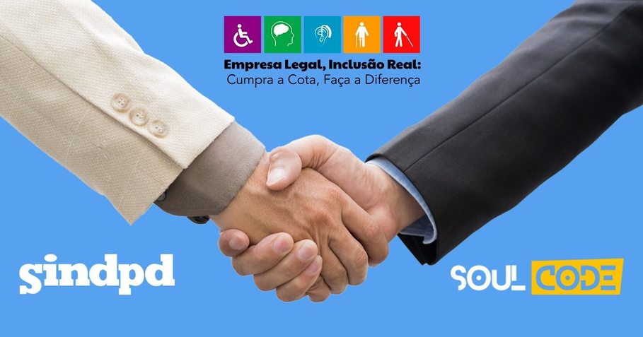 Sindpd e SoulCode formam parceria para capacitao de profissionais PCD